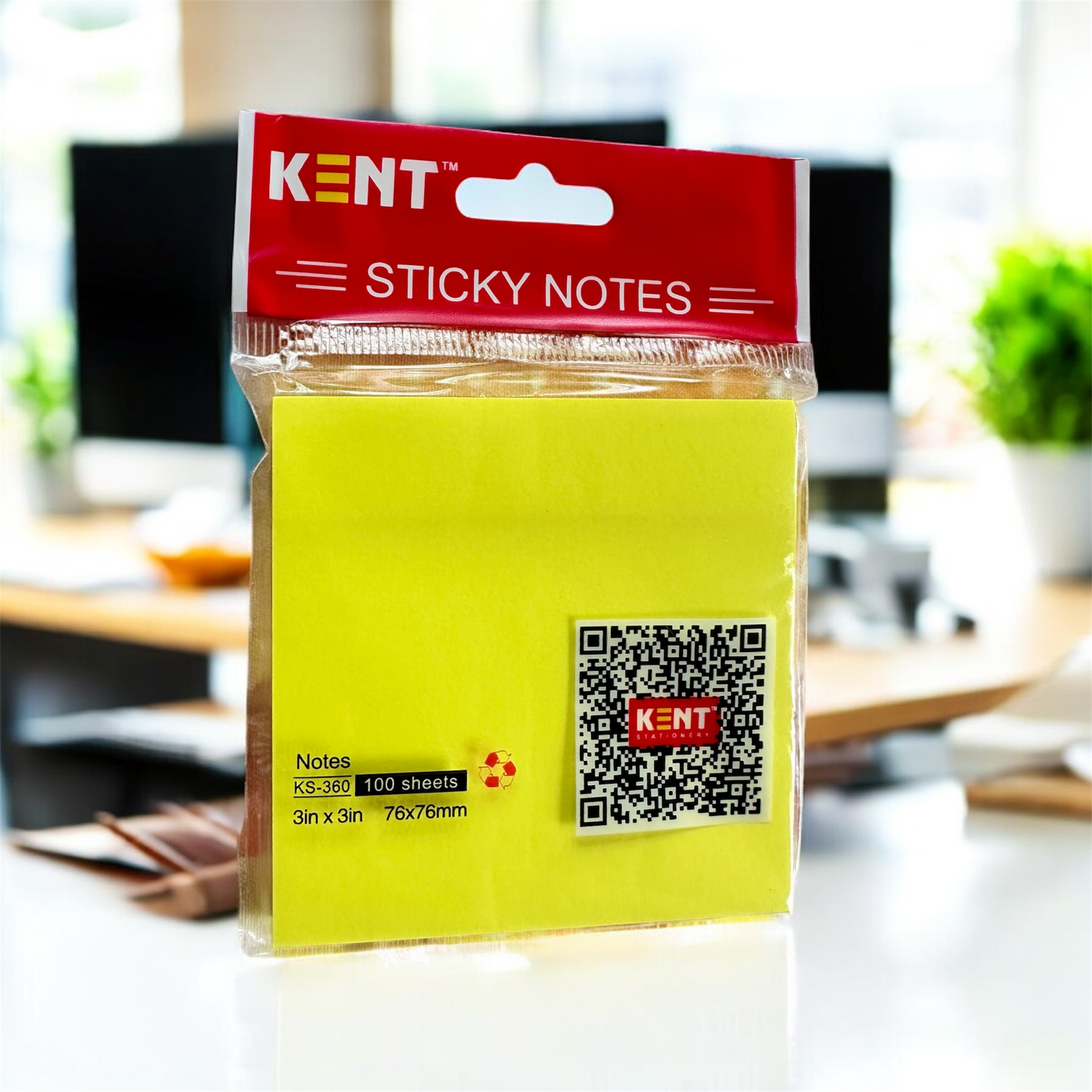 Sticky Notes (3inch x 3inch, 100 Sheets)