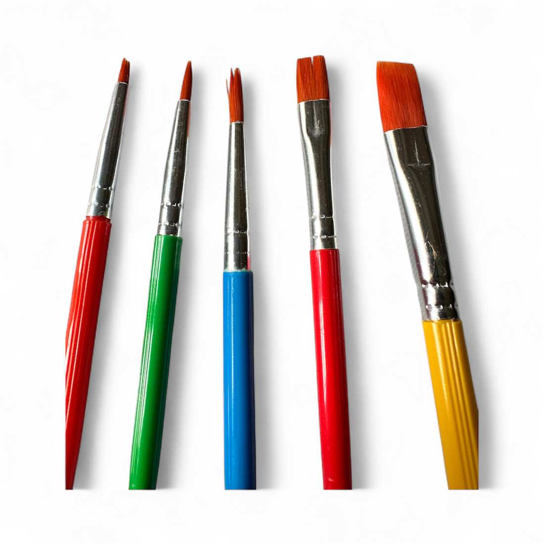 Colourmate Synthetic Hair Brushes (Set of 5)