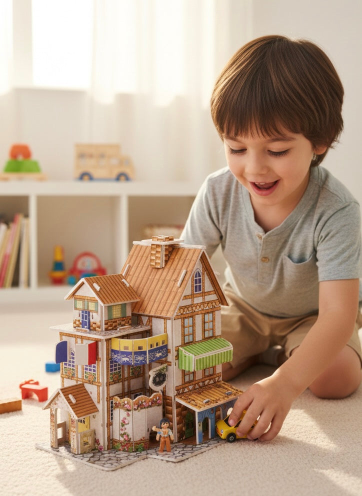 WonderWorld 3D  puzzle, DIY kit :Enhance focus and skills through 3D fun.