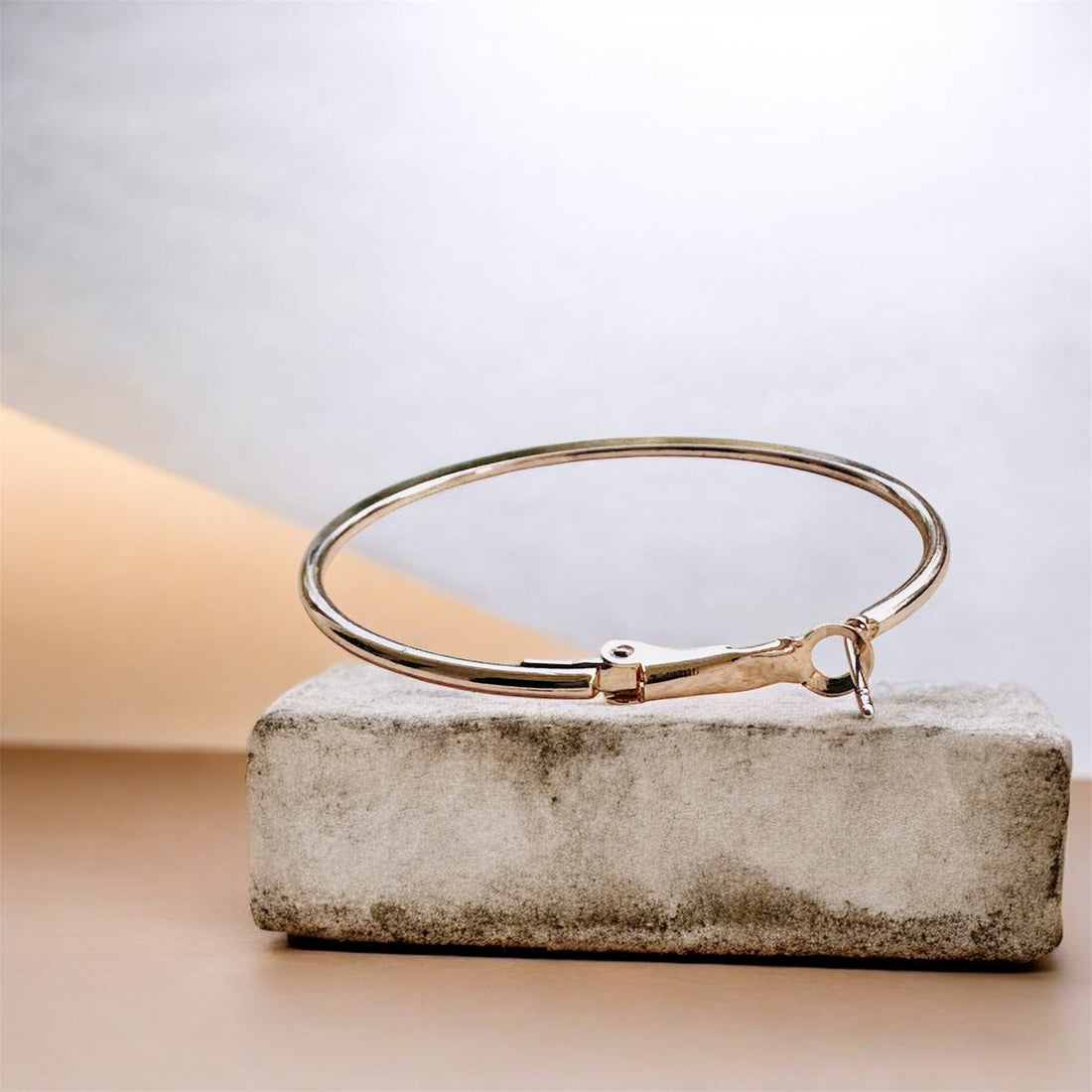 Bali Hoop Earrings | Classic Round Hoop Design |Medium Size