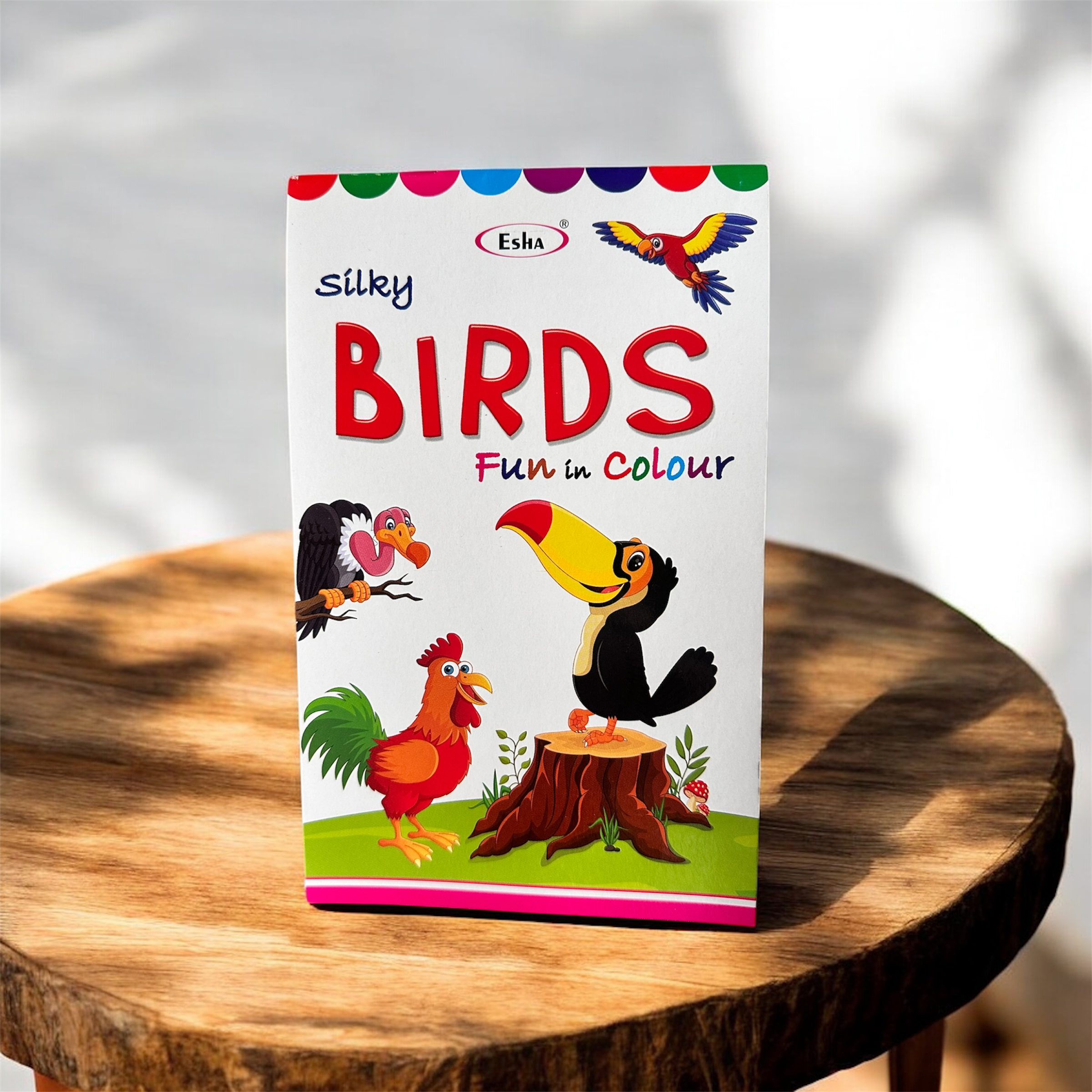 Silky Birds: Fun in Colour