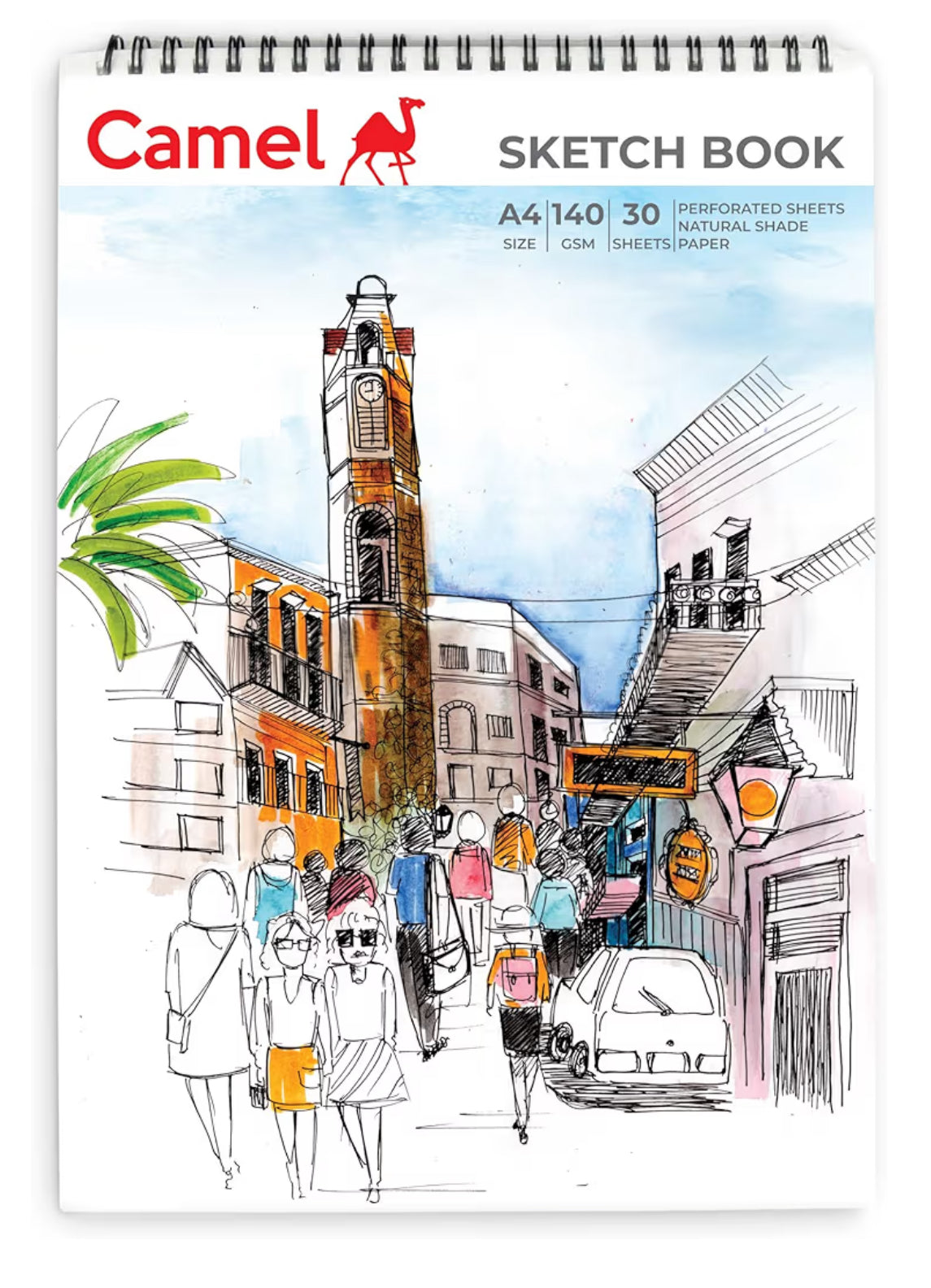 Camel Sketch book| Premium Paper for Pure Art| think, draw, repeat