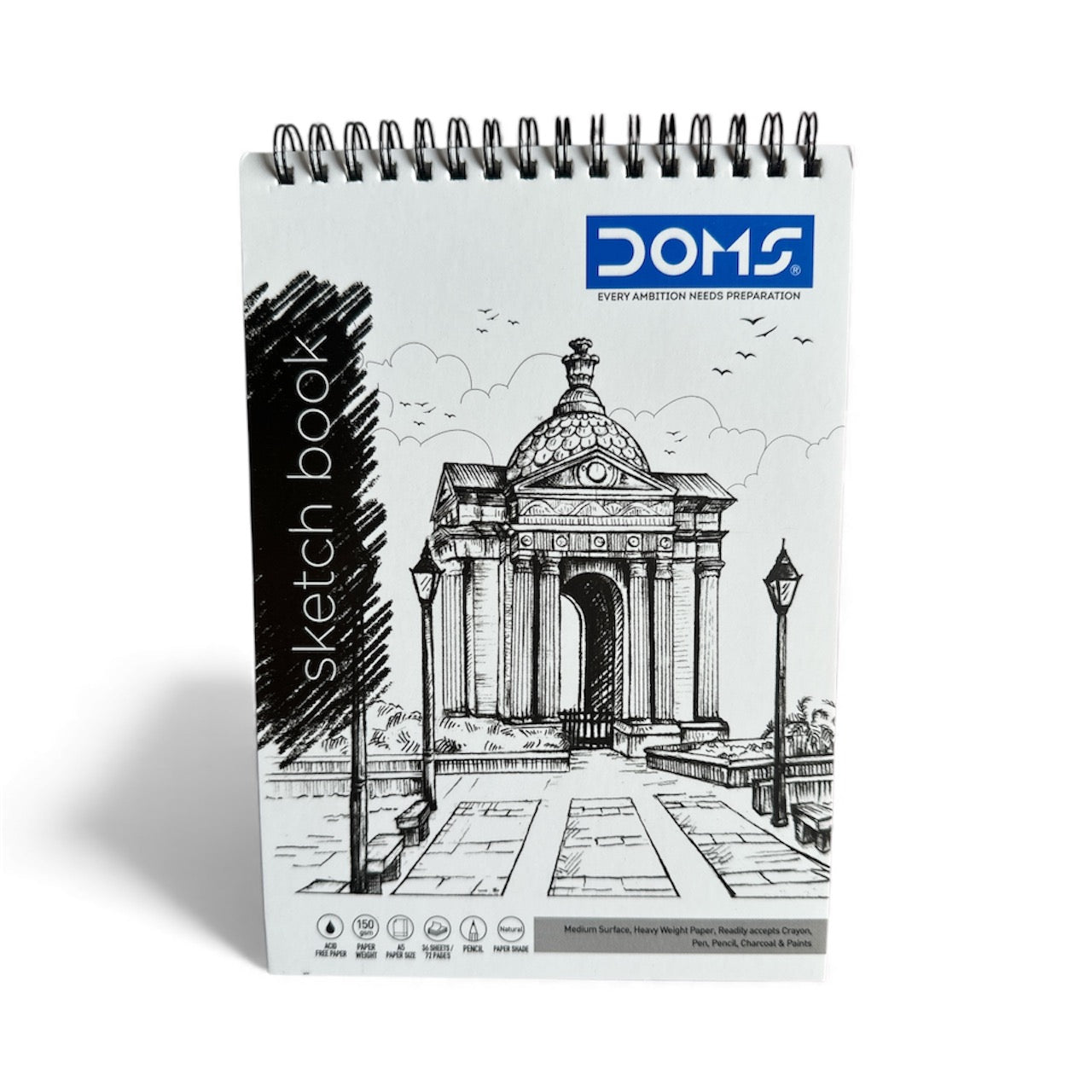 DOMS - Sketch Book  21×14.8cm| unleash your inner artist. Draw your story