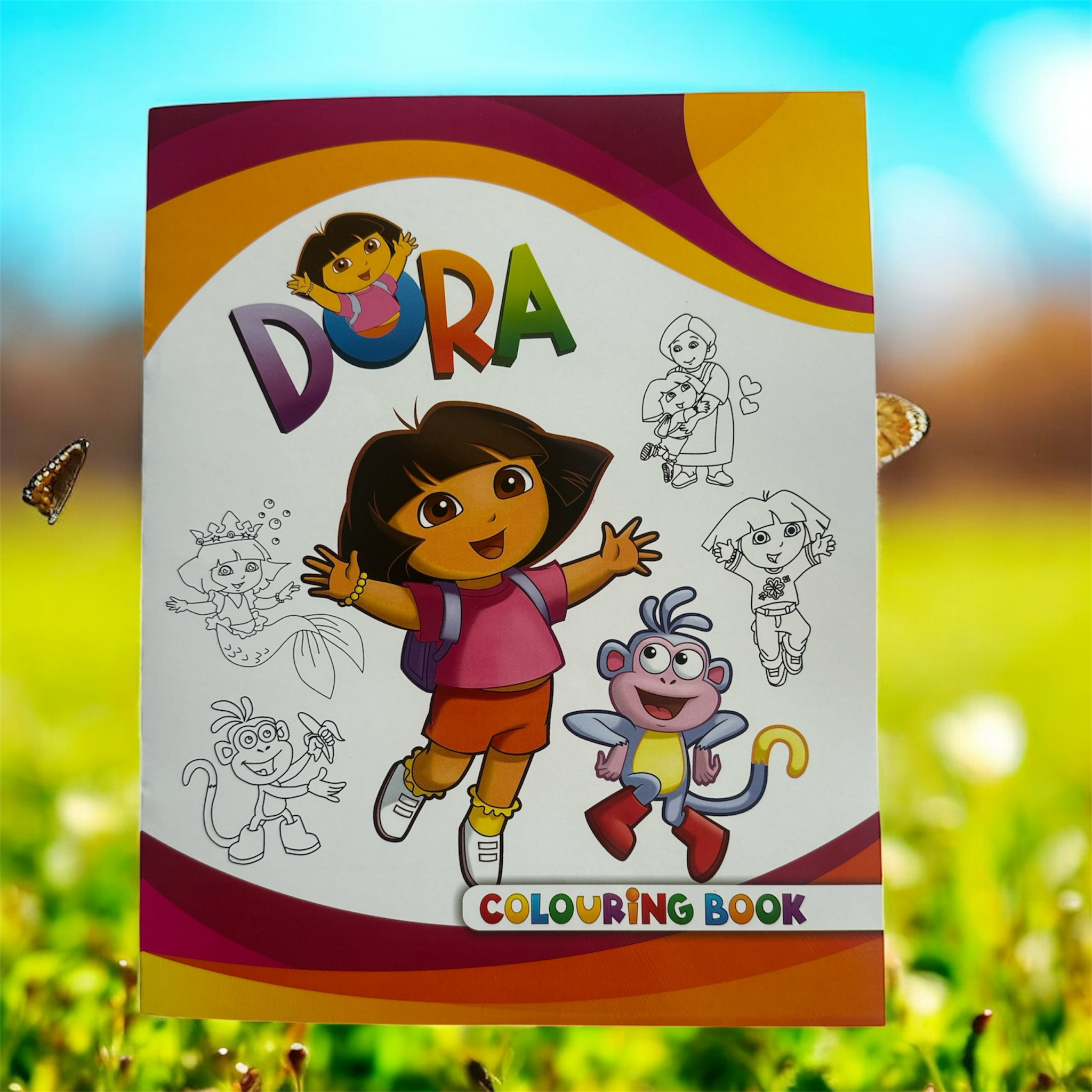 Dora Colouring Book – Adventure with Colours!