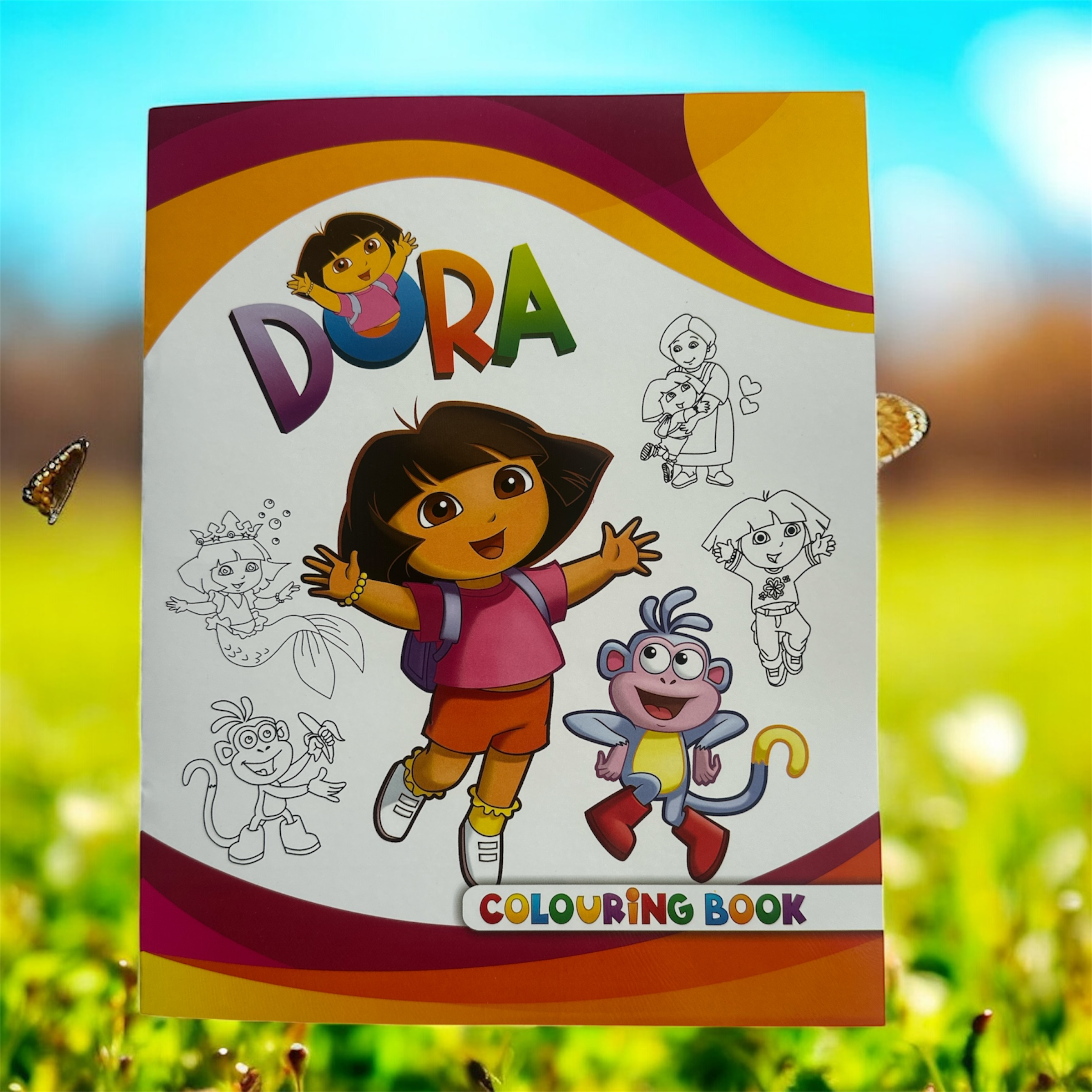 Dora Colouring Book – Adventure with Colours!