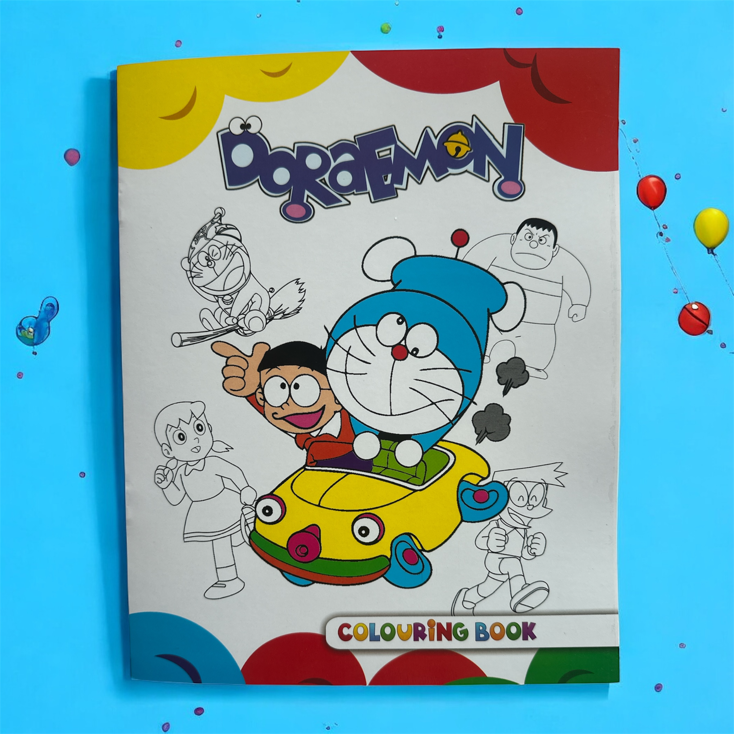 Doraemon Colouring Book – Fun with Every Shade!
