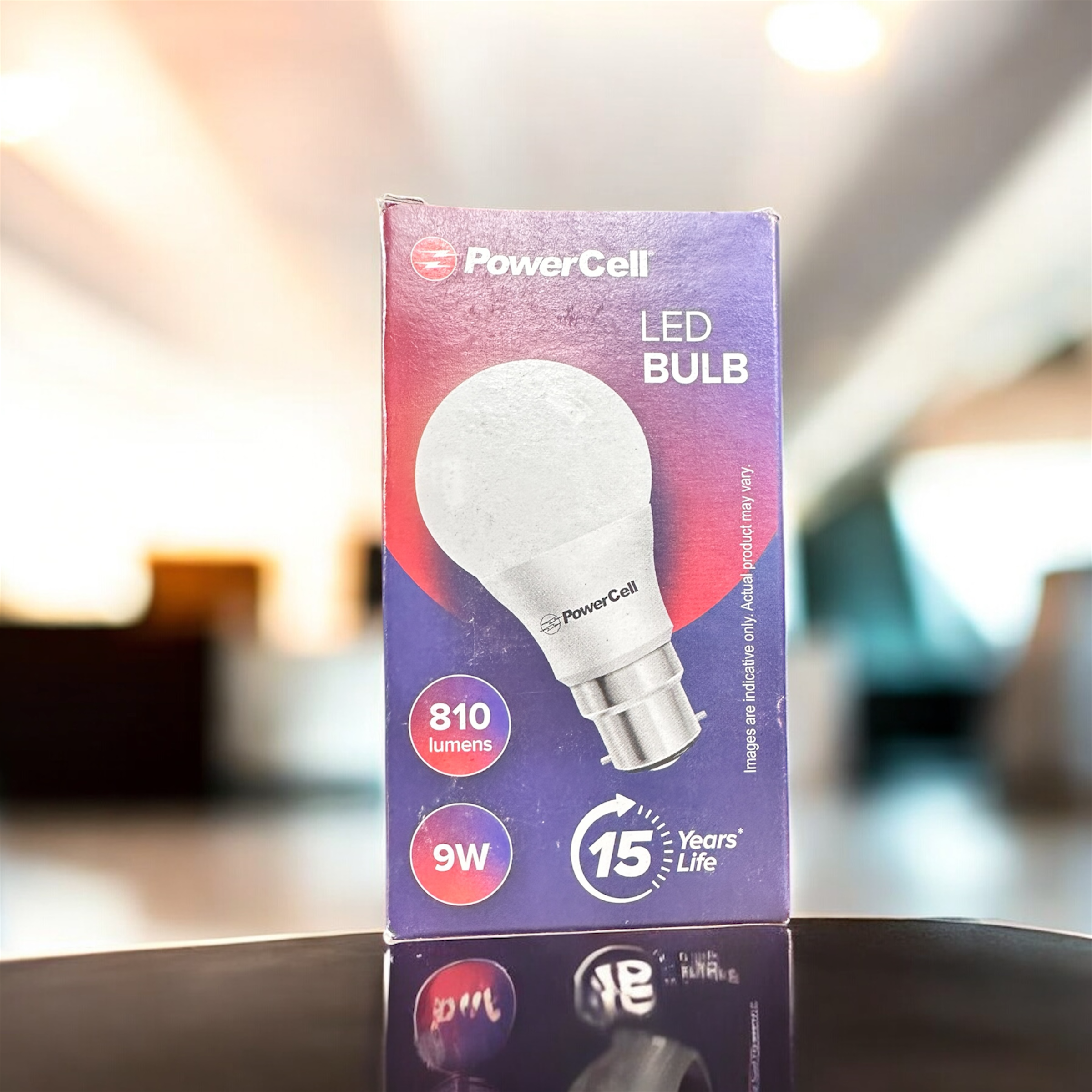 PowerCell LED Bulb – 9W, B22 | Cool Daylight (6500K)