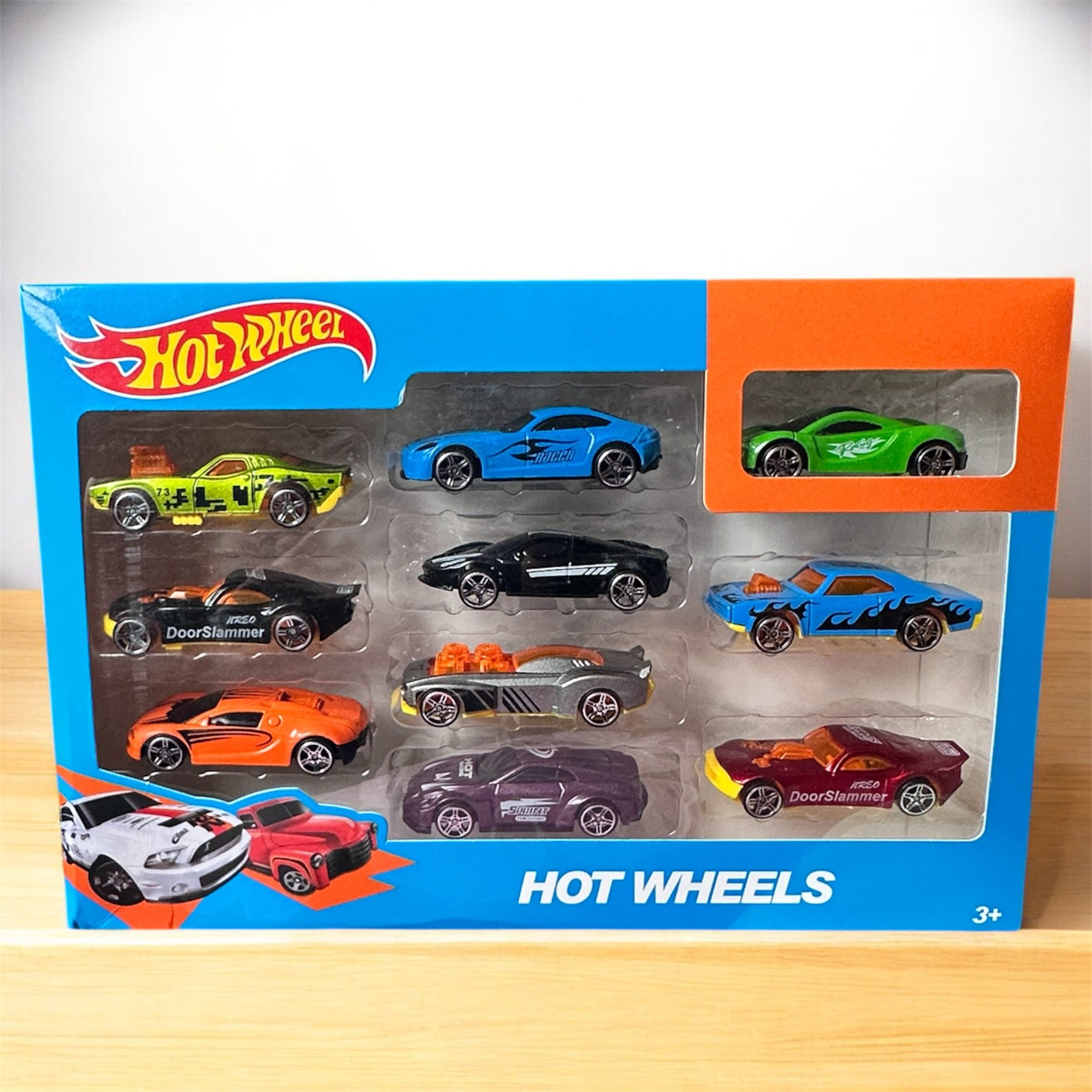 Hot Wheels 10-Pack Premium metal Die-Cast Cars – Multicolor Set good for gifting