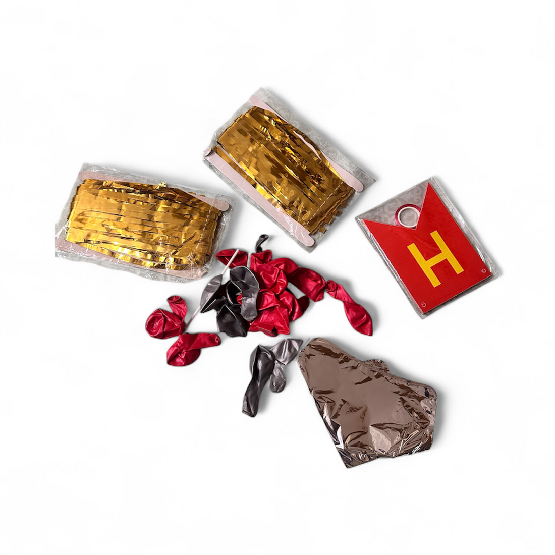 Birthday Decoration Kit – Complete Party Set with Balloons, Banner & Foil Curtain