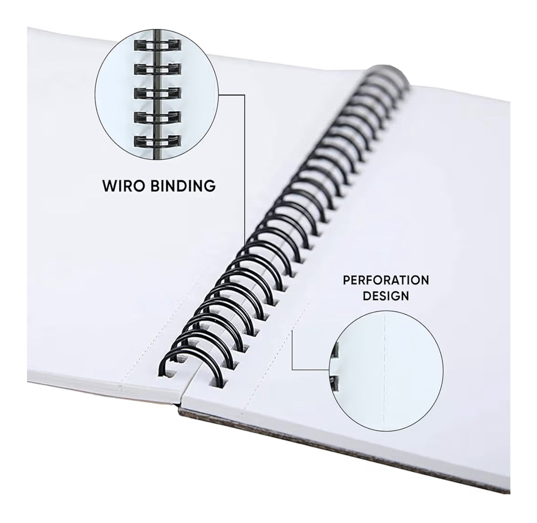 Doms sketch book | 150 gsm, Acid-Free Paper, A4 Size| Capture Your Imagination on Every Page |