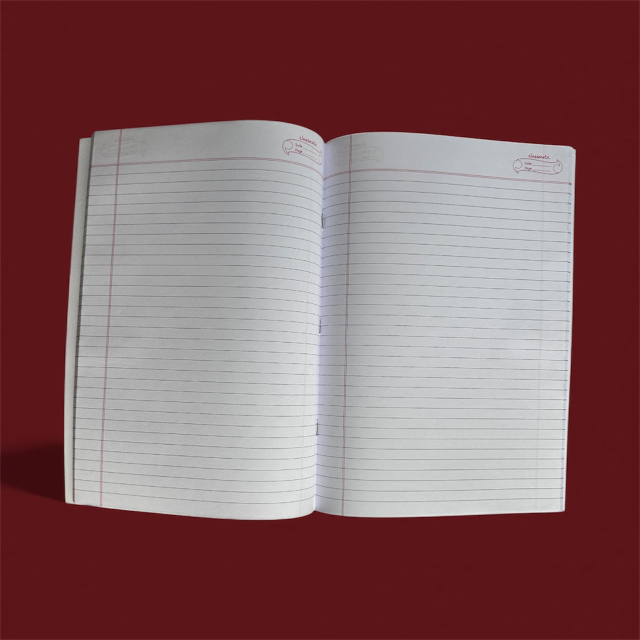 Classmate  long note book | 140 pages, 29. 7×21cm| ruled| A4 size note book