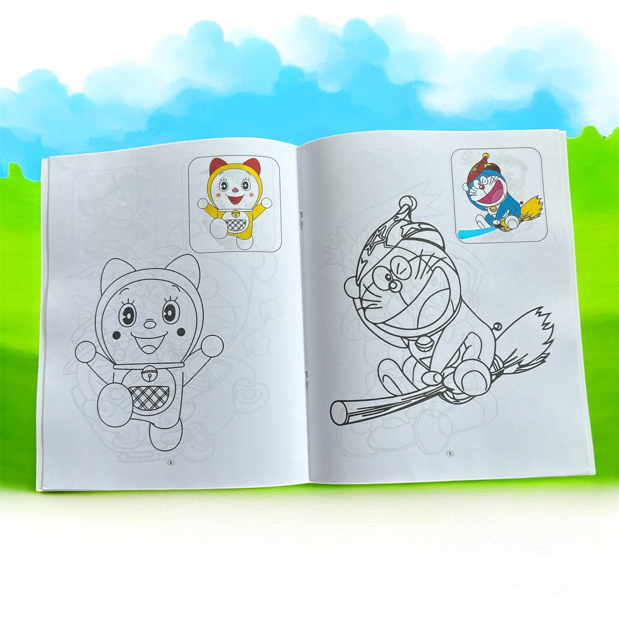 Doraemon Colouring Book – Fun with Every Shade!