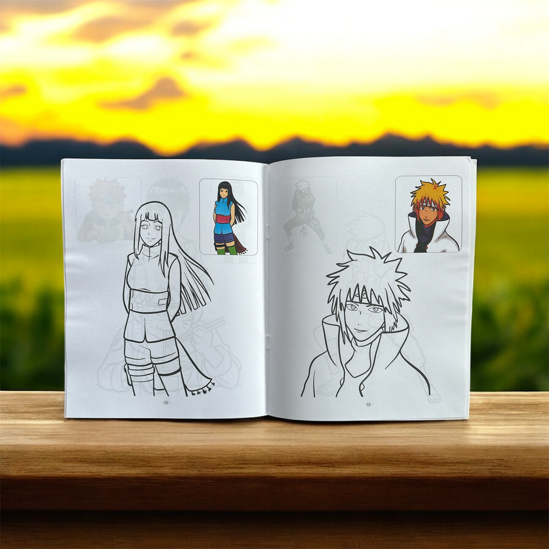 Naruto Colouring Book – Unleash the Ninja Artist in You!