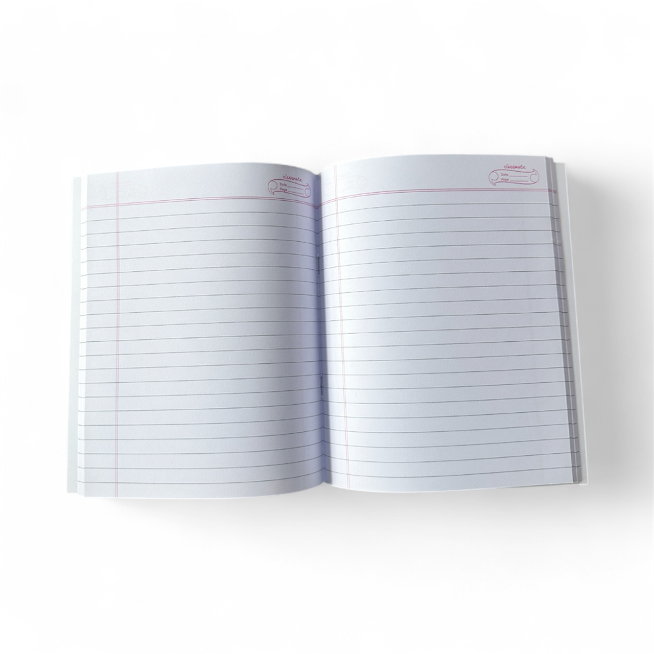 Classmate Notebook – 172 Pages, 19 × 15.5 cm | Single Line, Ruled |school note book
