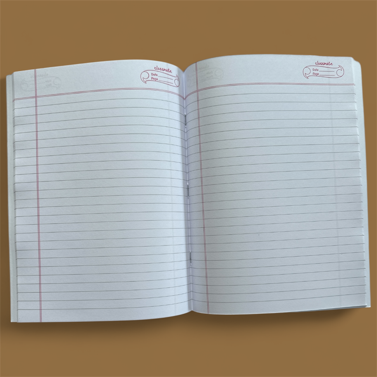 Classmate college notebook – 72 Pages, 24 × 18 cm | Ruled | single line