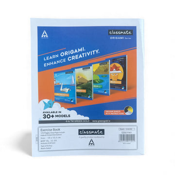 Classmate Ruled Exercise Book – 172 Pages | 19 × 15.5 cm | Soft Cover | Smooth Writing Paper