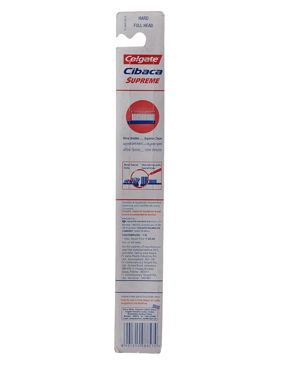 Colgate Cibaca Supreme Toothbrush (Hard)