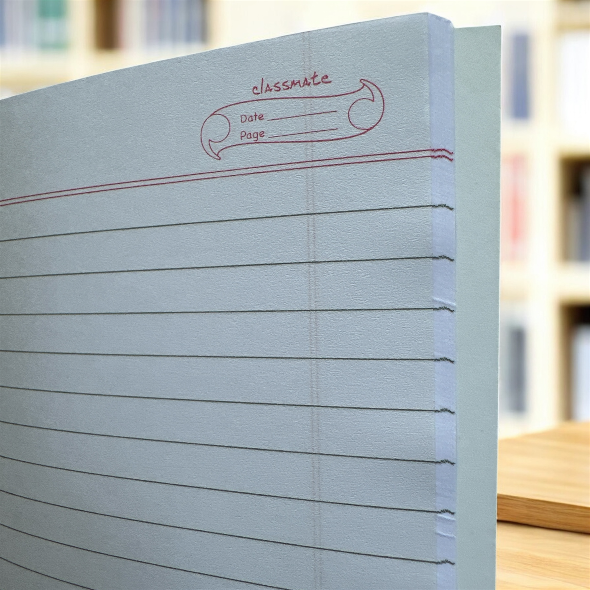 Classmate Notebook – 84 Pages, 19 × 15.5 cm | Single Line, Ruled, school note book