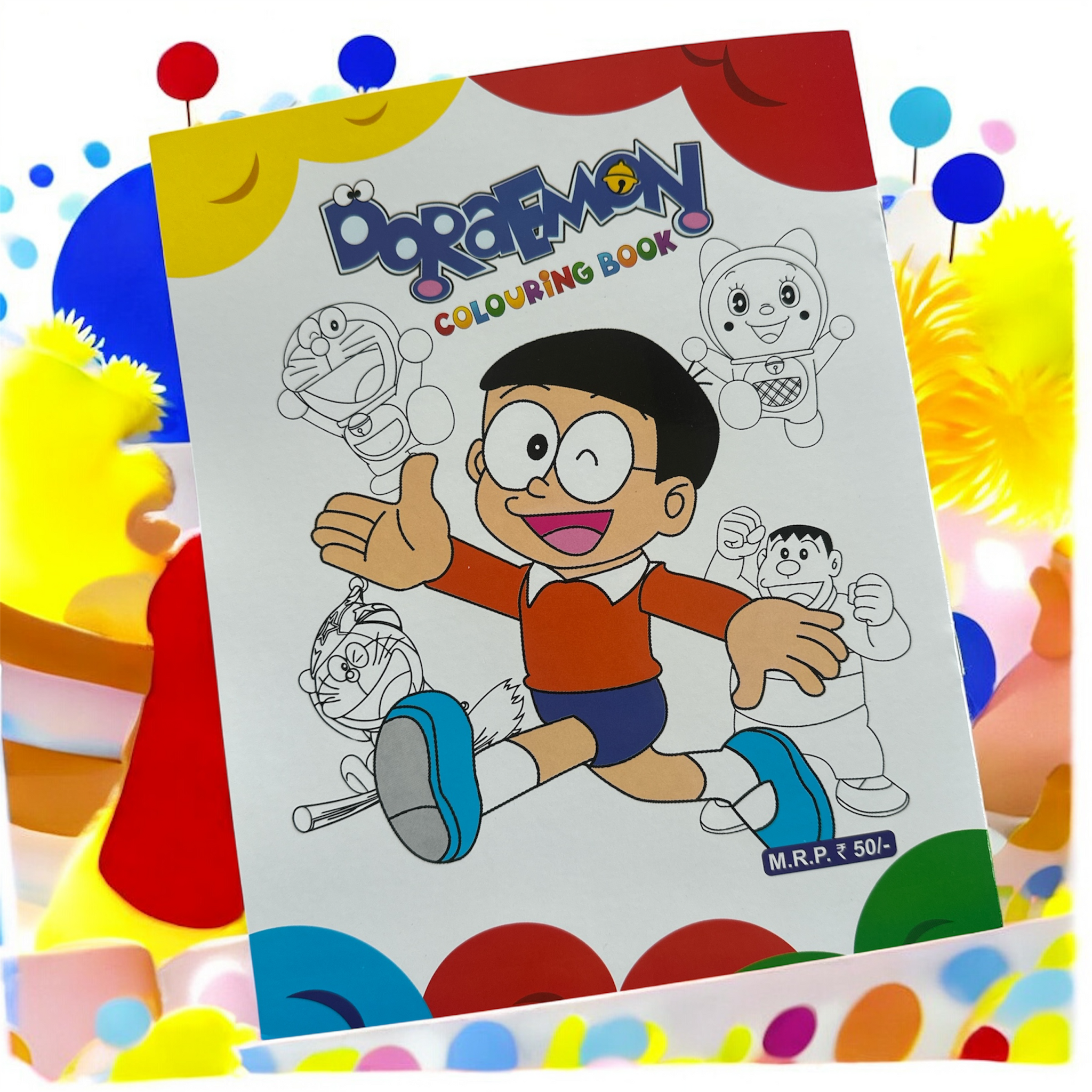 Doraemon Colouring Book – Fun with Every Shade!