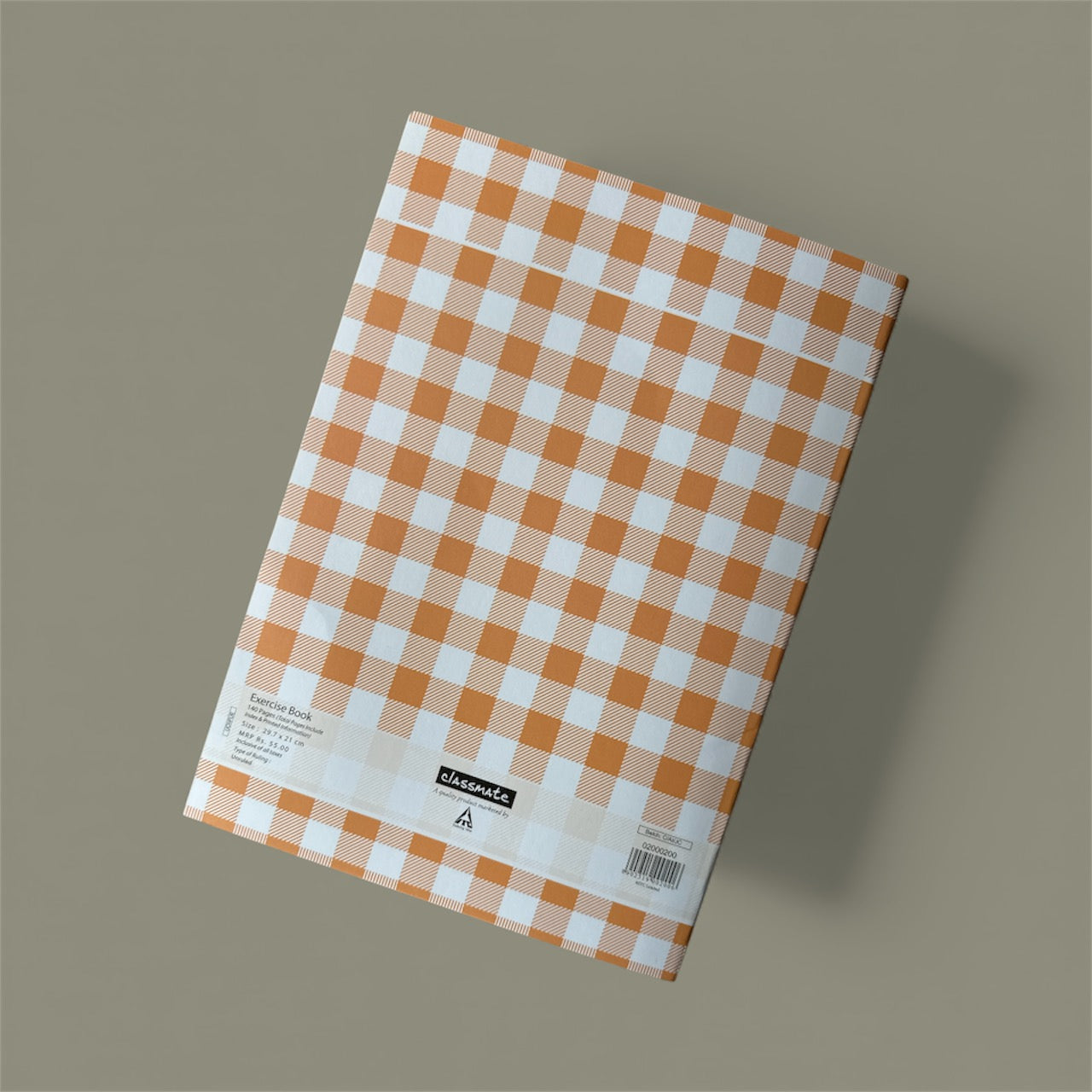 Classmate Unruled Exercise Book – A4 Size (29.7 × 21 cm) | 172 pages|Premium White Pages | Smooth Writing Paper