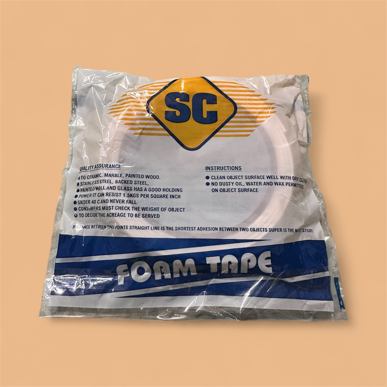 Foam Tape – Super Strong Double-Sided Adhesive