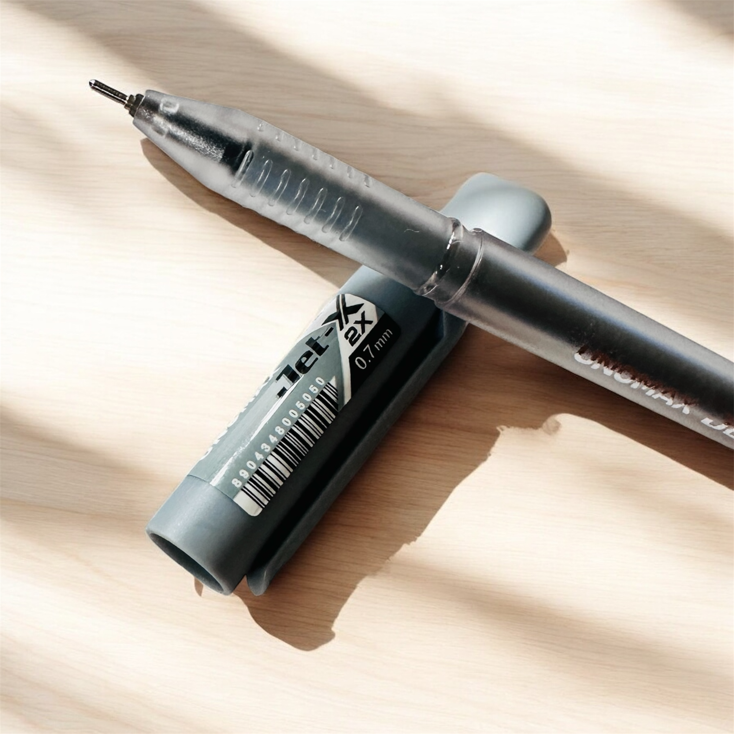 Unomax Jet-X 2X Liquid Ballpoint Pen – 0.7mm (Black Ink, Pack of 10)