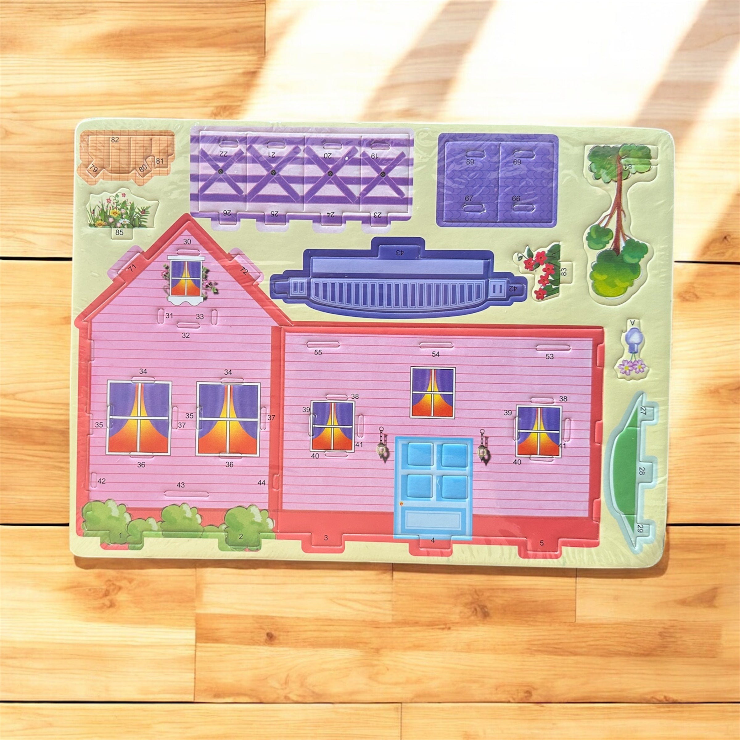 WonderWorld 3D  puzzle, DIY kit :Enhance focus and skills through 3D fun.