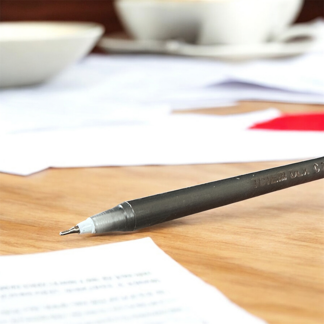 Totem Delux DF Ball Pen – Pack of 20 | Smooth Writing | black ink