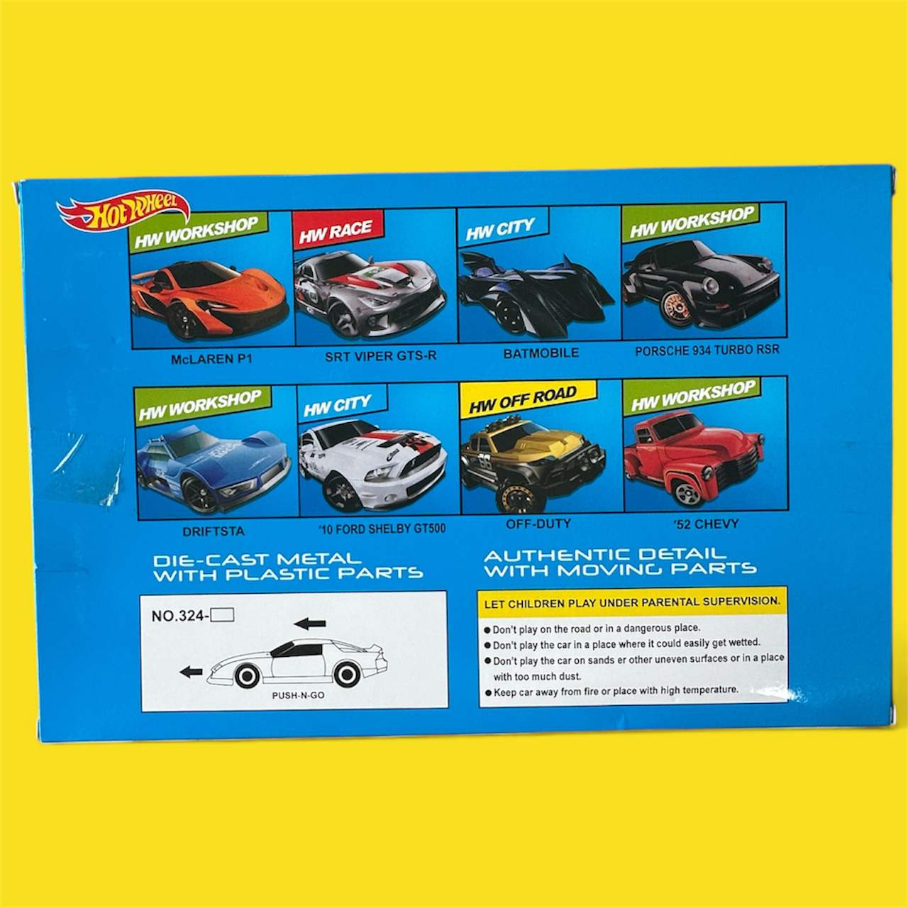 Hot Wheels 10-Pack Premium metal Die-Cast Cars – Multicolor Set good for gifting