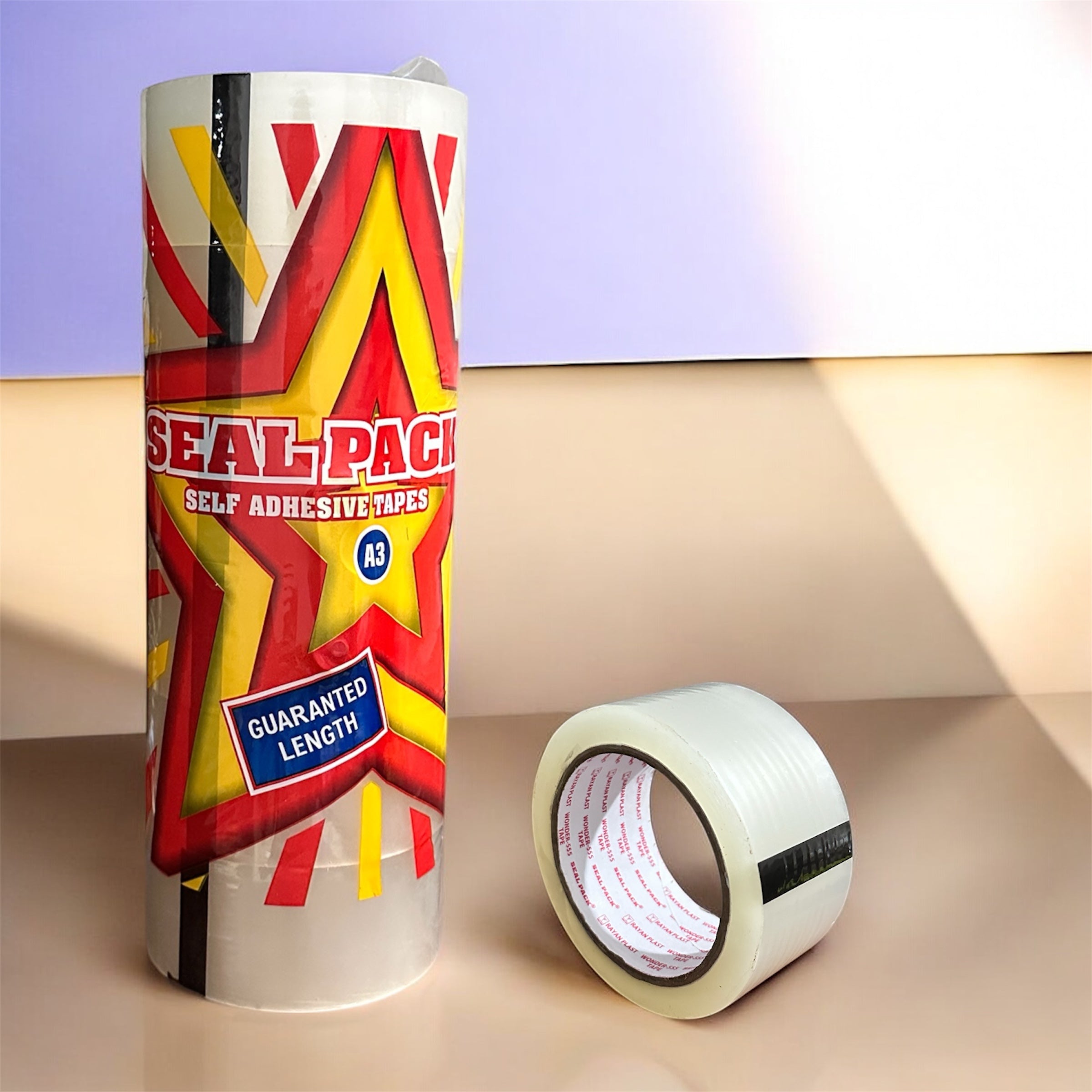 Ultra-Strong Transparent Packing Tape | 2 Inch x 100 Mtr | Heavy Duty Super Adhesive for Secure Packaging