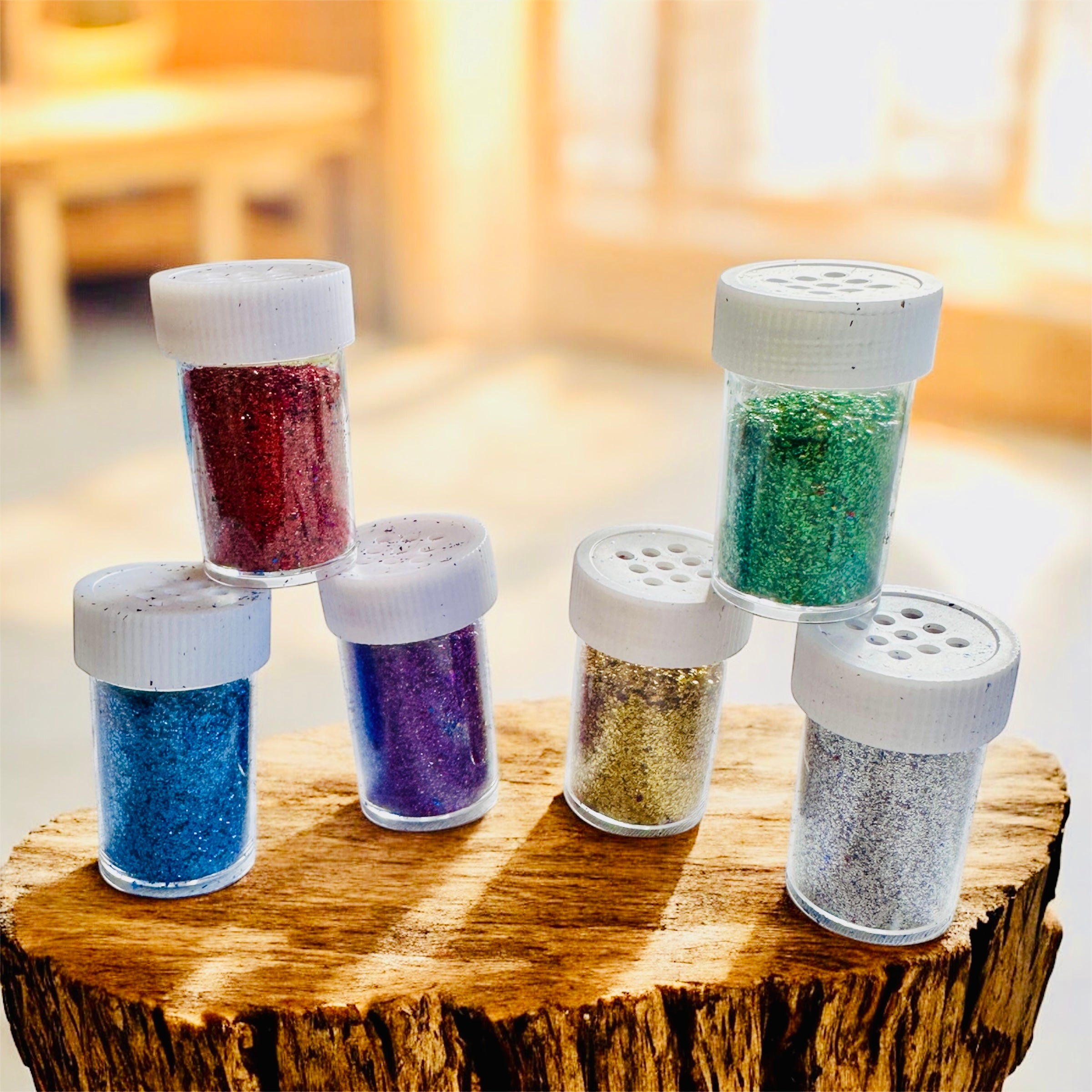 Vibrant Glitter Powder for Art, DIY & Decoration