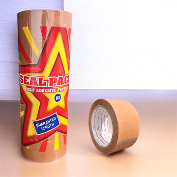 Ultra-Strong Brown Tape for Secure Packaging | 2 Inch, 100 Mtr | Super Adhesive Packing Tape