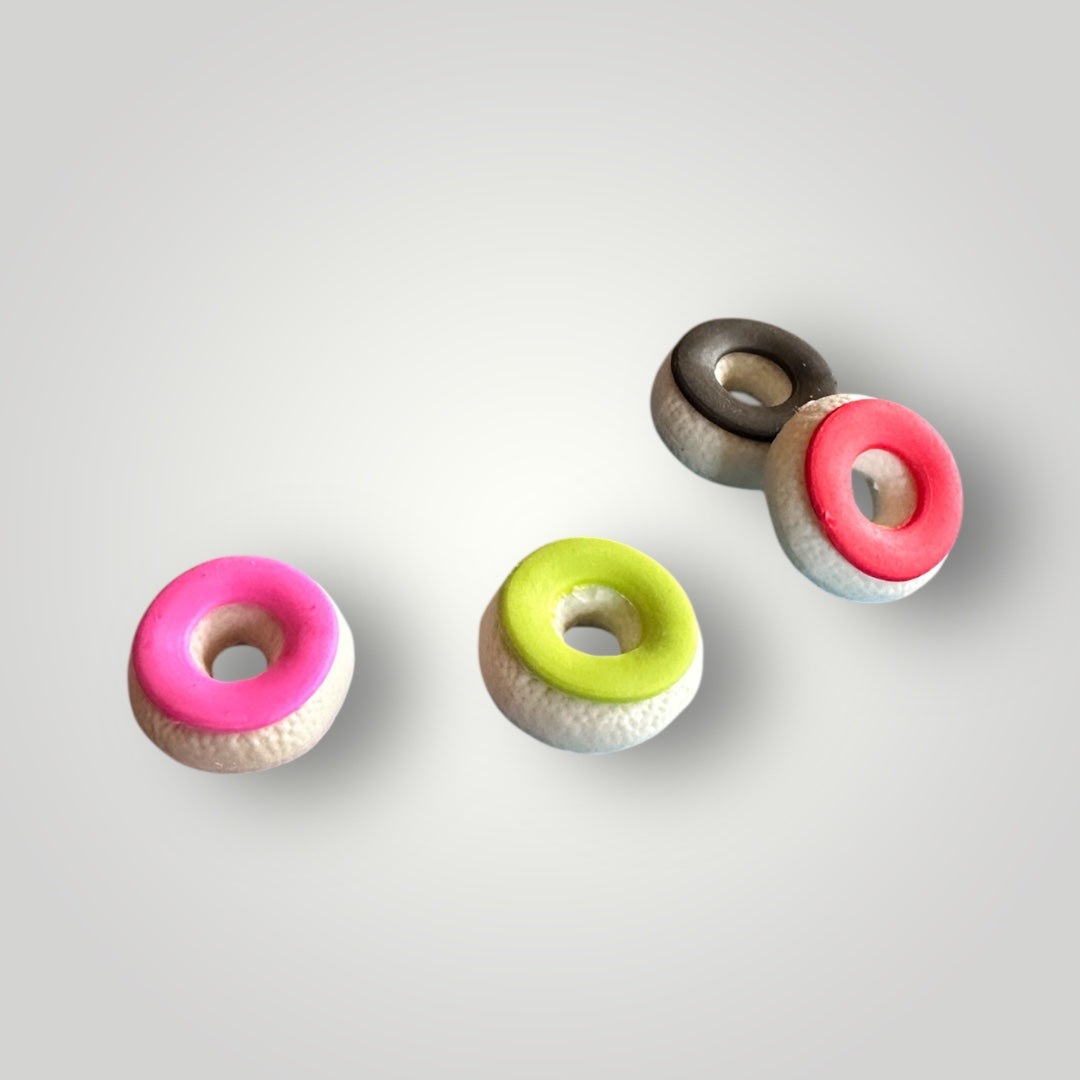 Donut delights| yummy rubbers   ✨ Cute | Colorful | Clean Erasing 
Perfect for school, home, or gifting! Set of 4