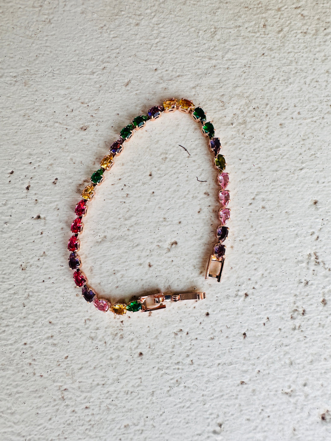 Multi-color Stone Bracelet