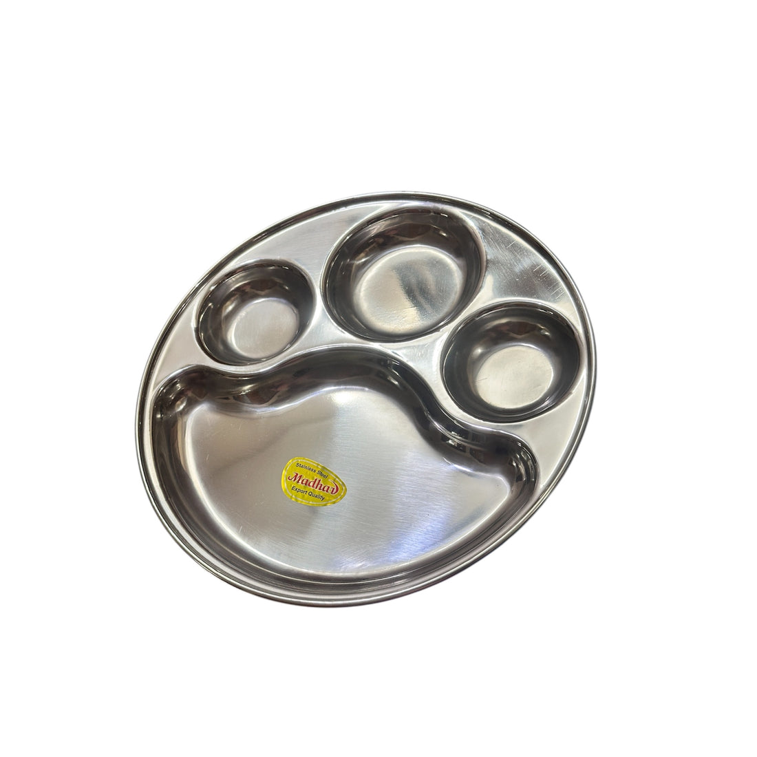Stainless Steel Compartment Plate for Kids