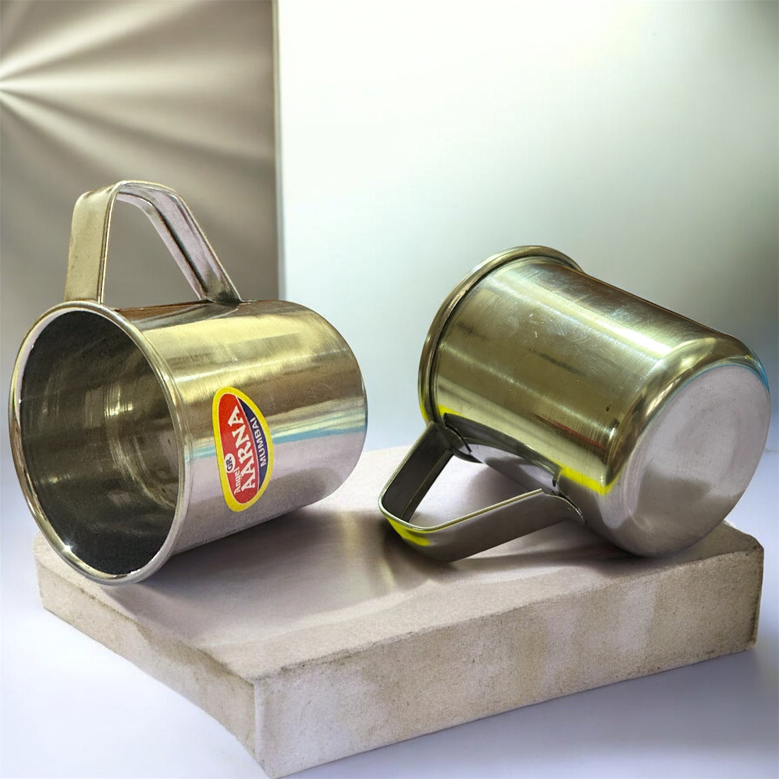 AARNA Stainless Steel Mug with Handle small size