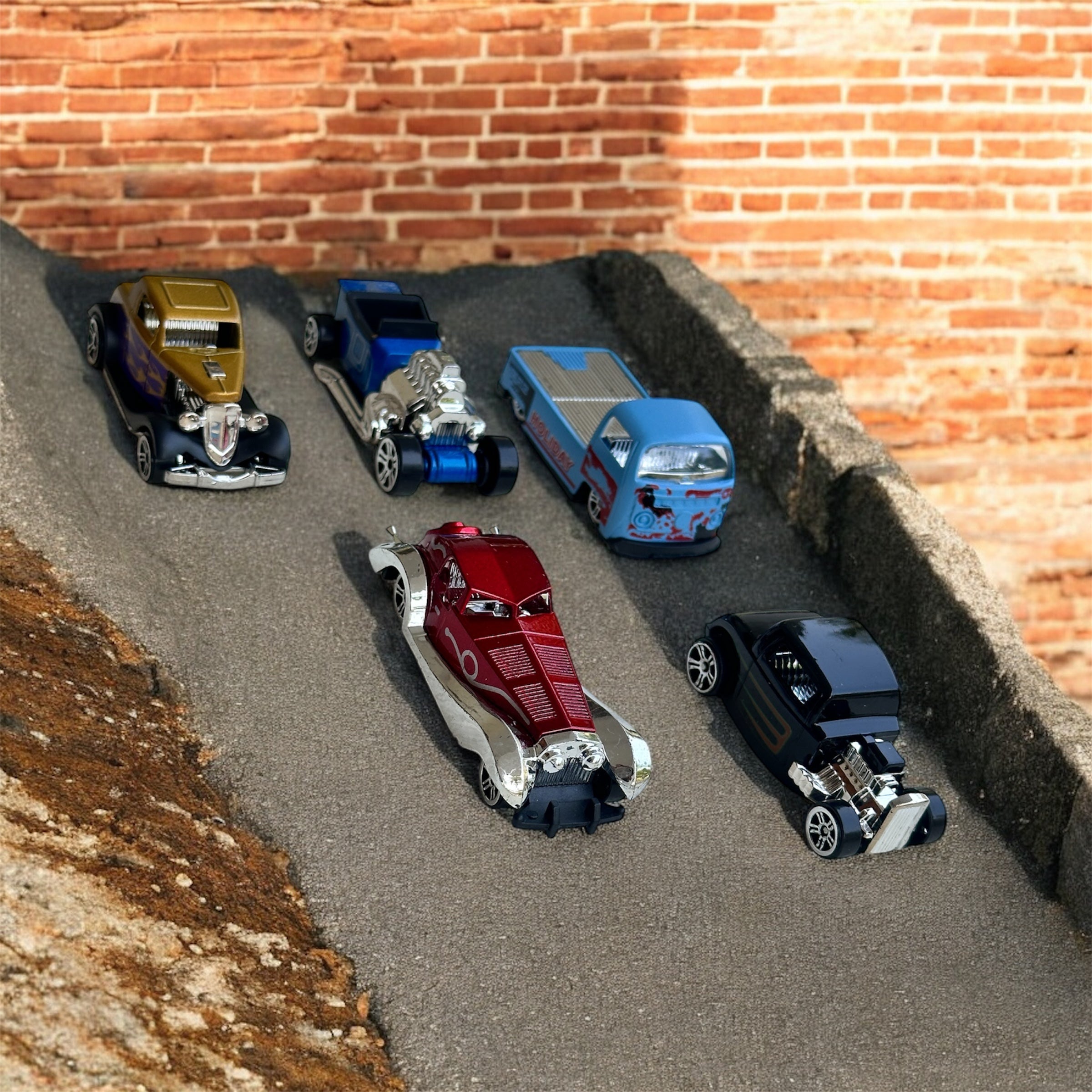 Alloy Toy Car Set | Metal Body Vehicles, pack of 10