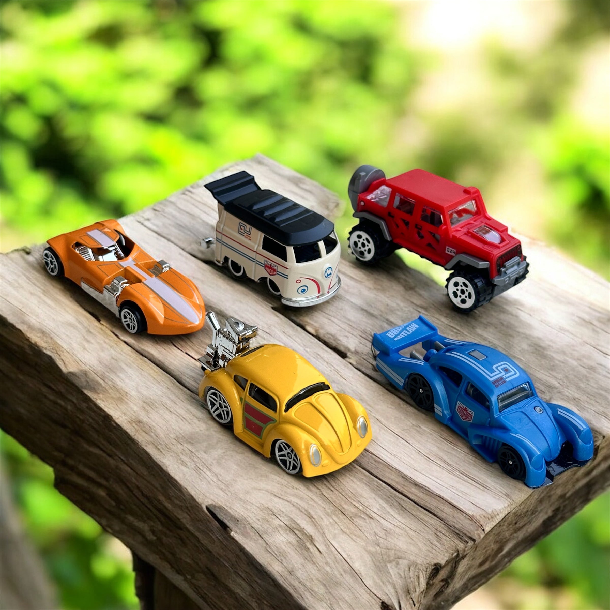 Alloy Toy Car Set | Metal Body Vehicles, pack of 10