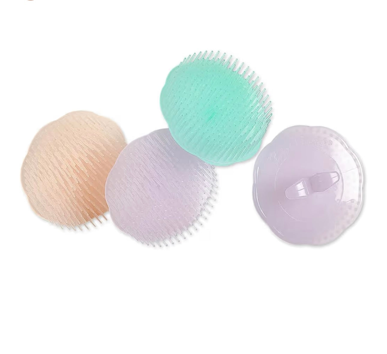Silicone Scalp Massager Brush – Soft Bristles | Deep Cleansing | Hair Growth Support