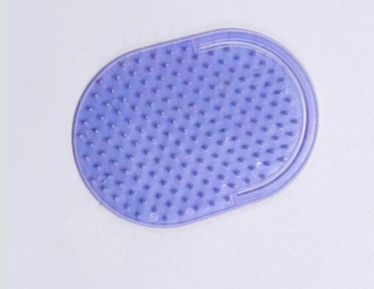 Zodiac pocket comb for Men – Soft Scalp Brush | Gentle Detangling & Oil Application | Anti-Slip Grip