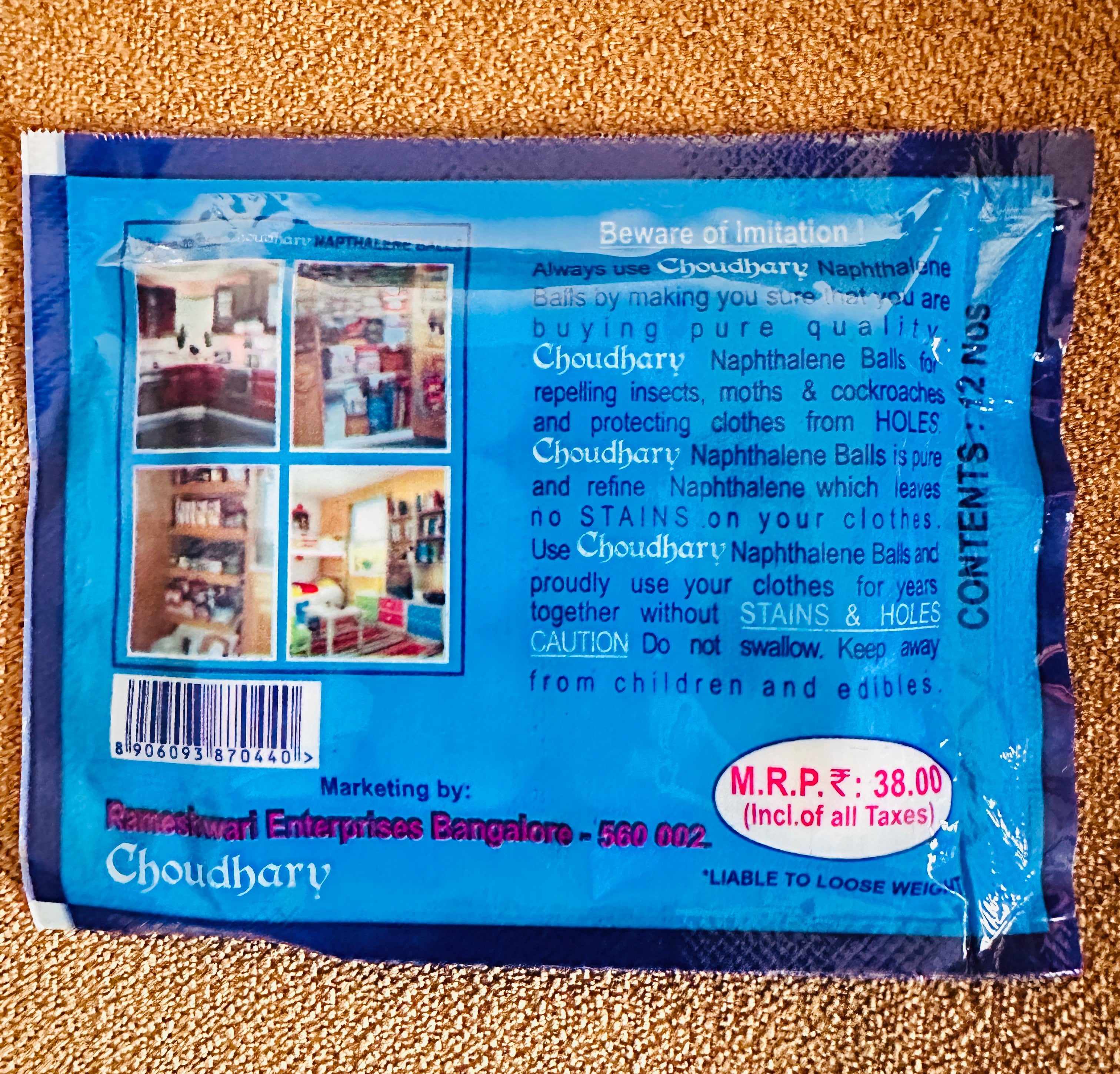 Naphthalene Balls | koora mittayi