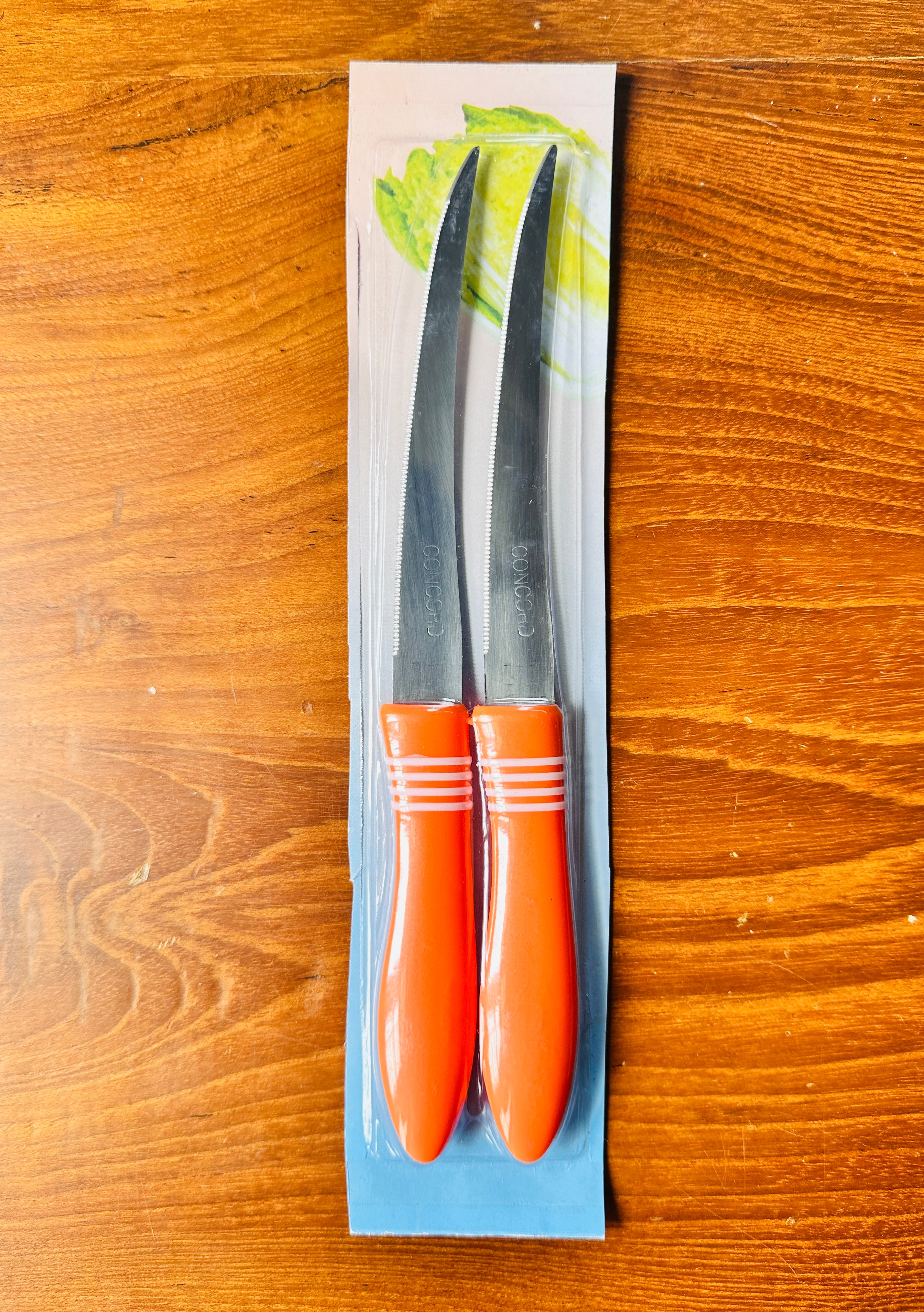 Concord Serrated Edge Kitchen Knives Set of 2