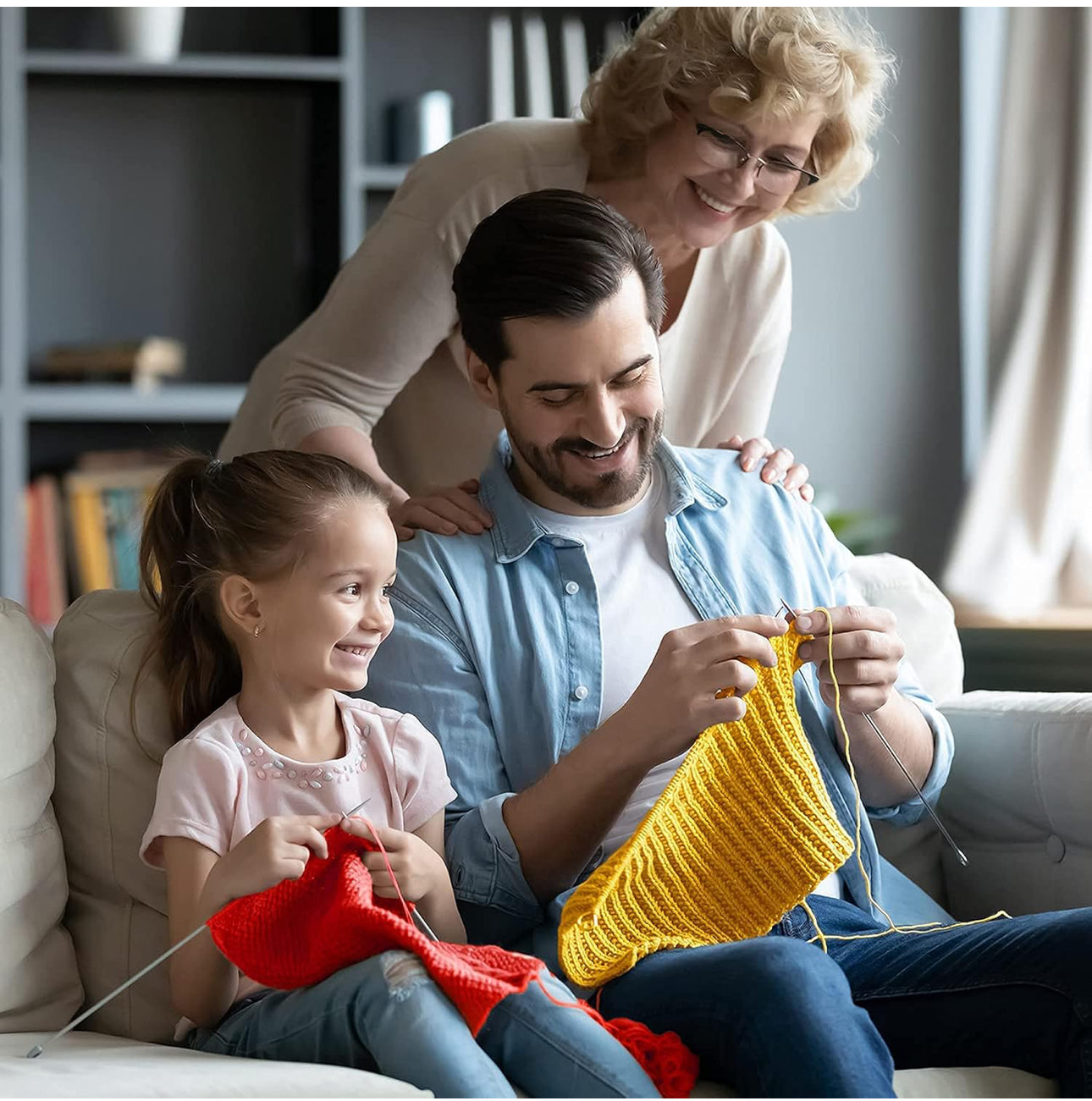 Oswal Five Star Japanese Chasmilon Yarn – Red (Premium Quality)