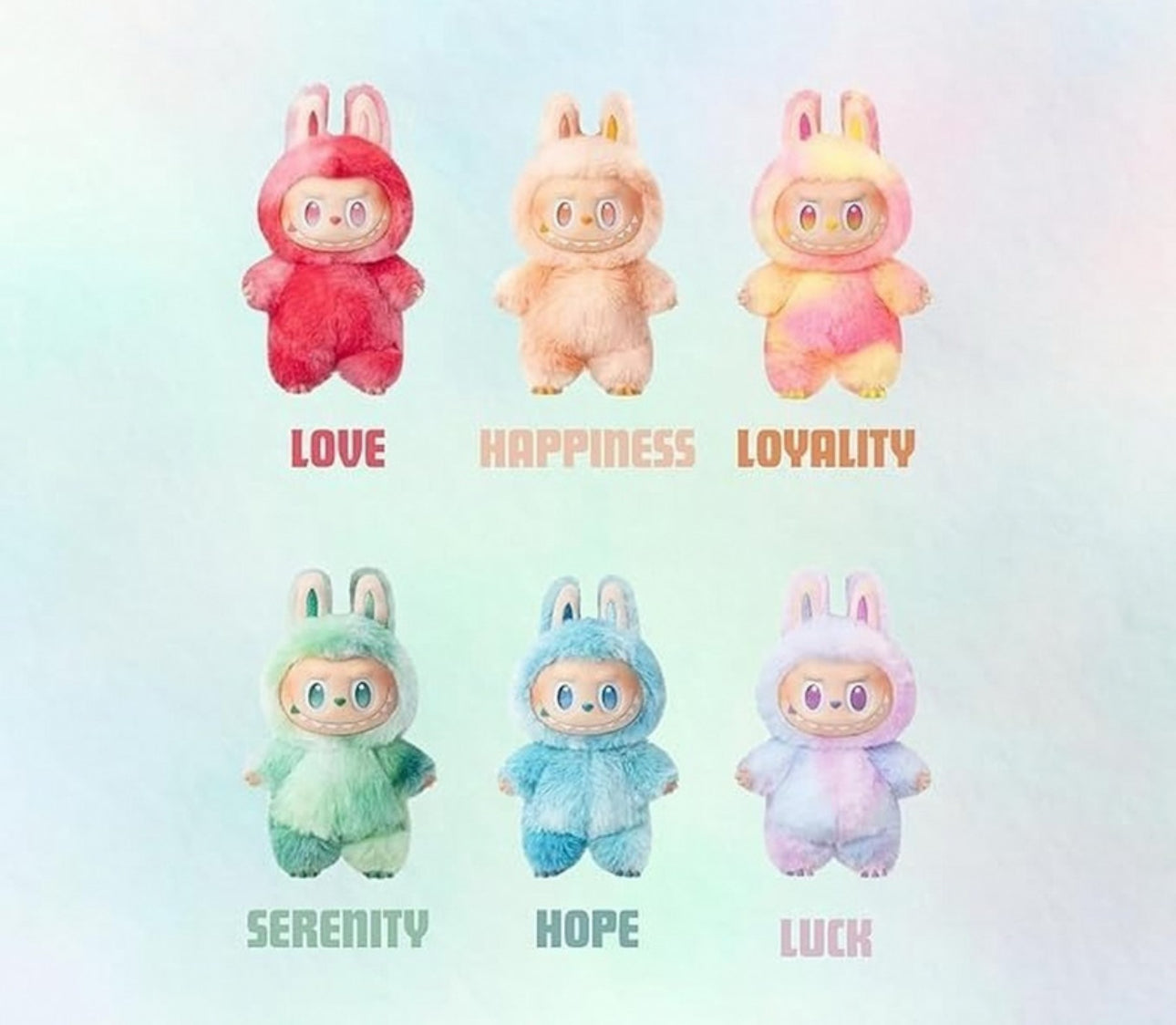 Labubu Plush Pendant Blind Box (Surprise doll)