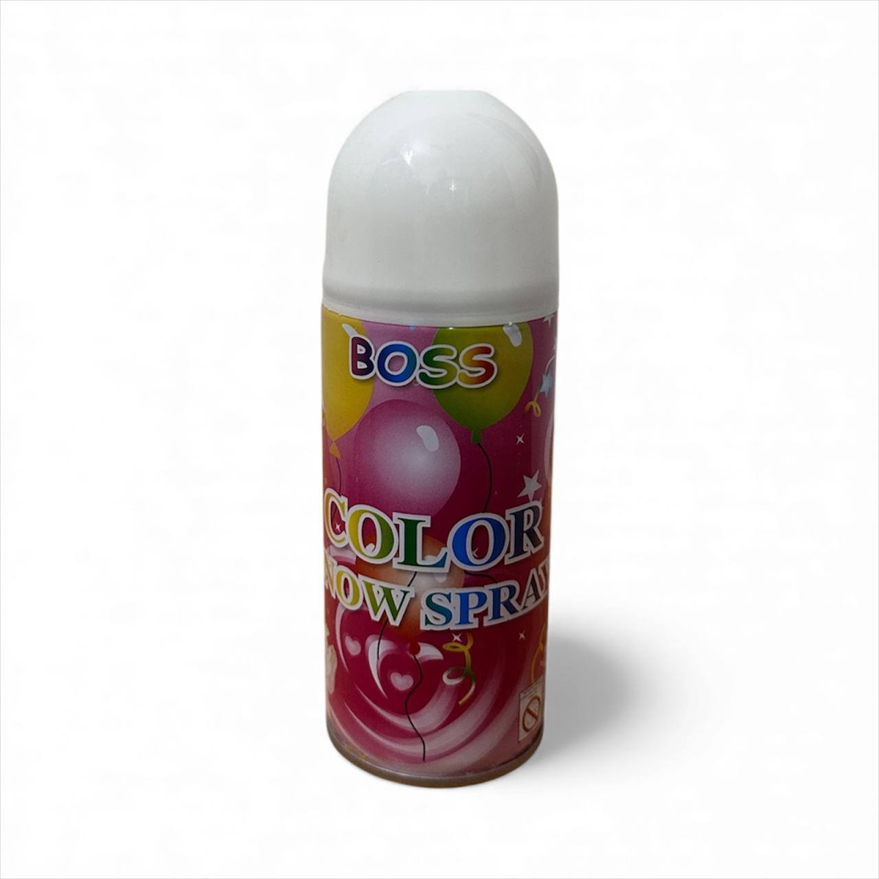 BOSS Color Snow Spray – Party Celebration Foam Spray