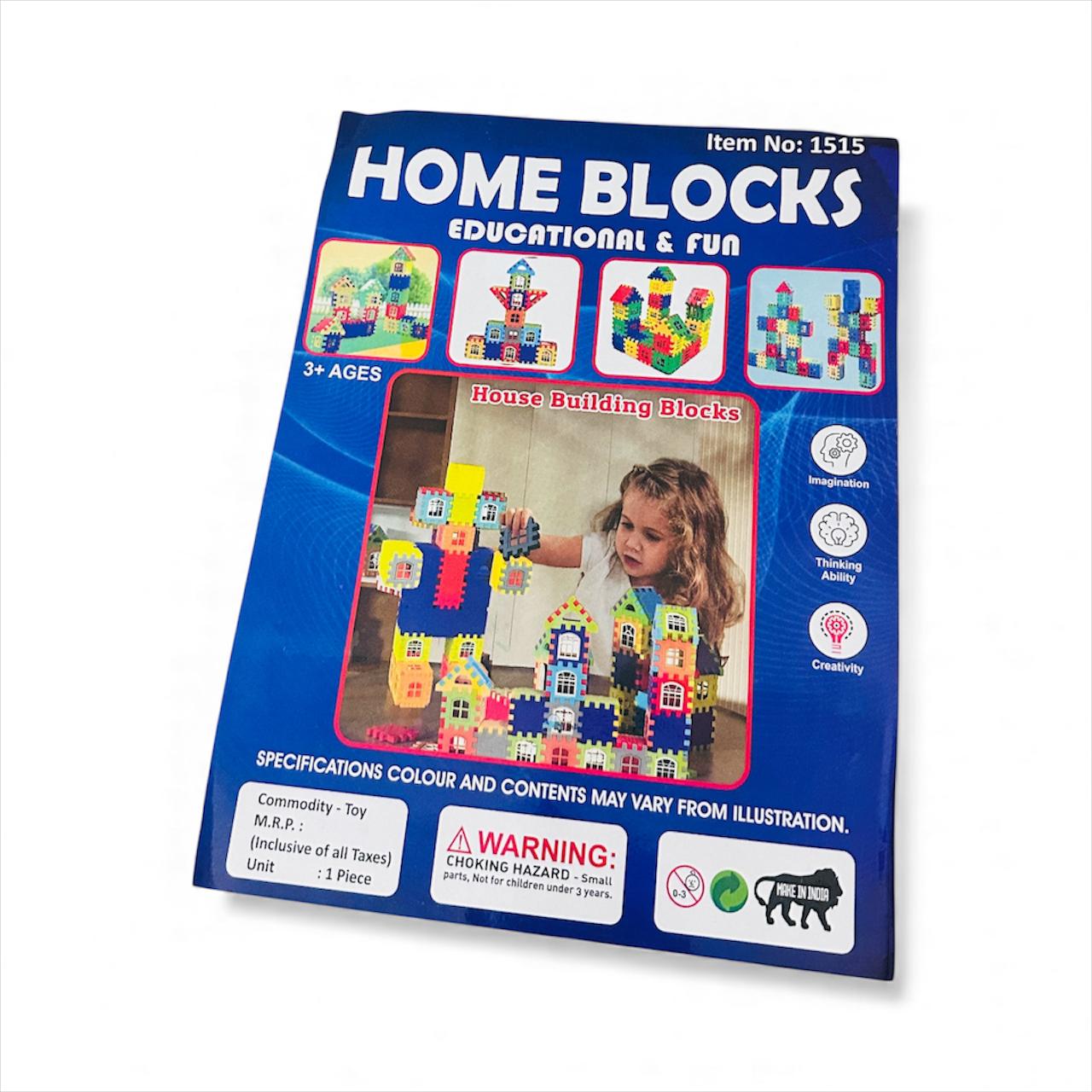Home Blocks – Educational & Fun | House Building Blocks for Kids (1515)
