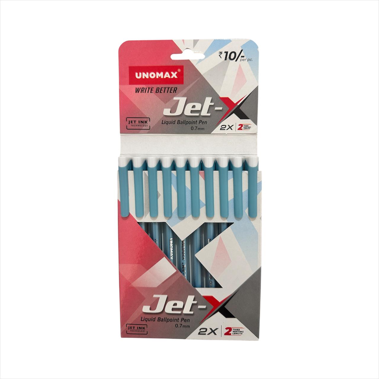 Jet-X 2X Liquid Ballpoint Pen – Blue (0.7mm)