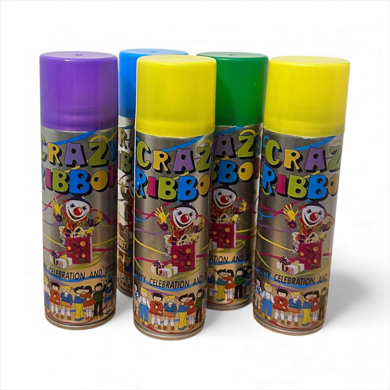 Crazy Ribbon Spray – Fun Party Celebration Spray