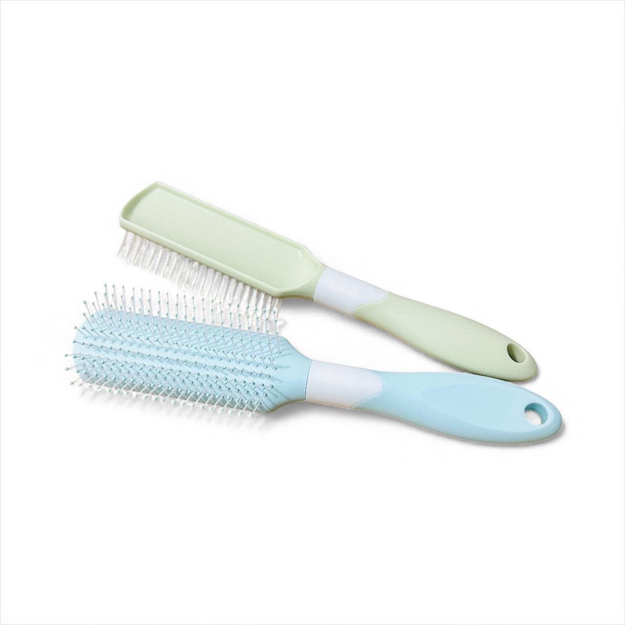 Soft Grip Flat Hair Brush Comb