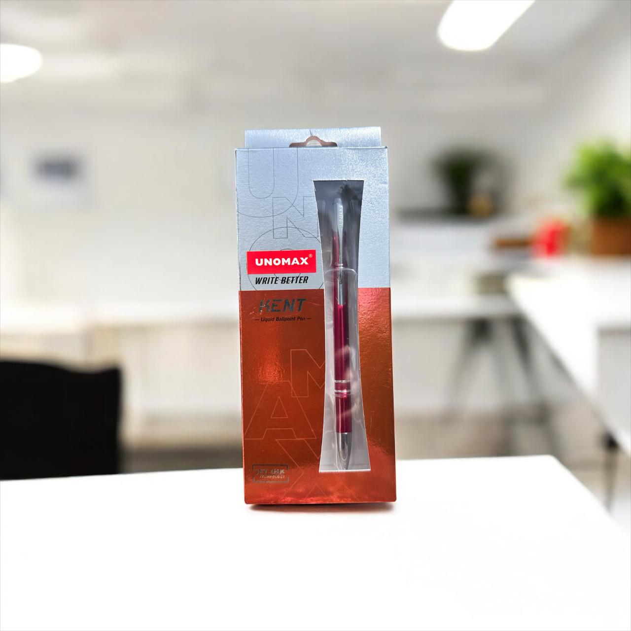 Unomax Xtron Kent Liquid Ballpoint Pen blue ink